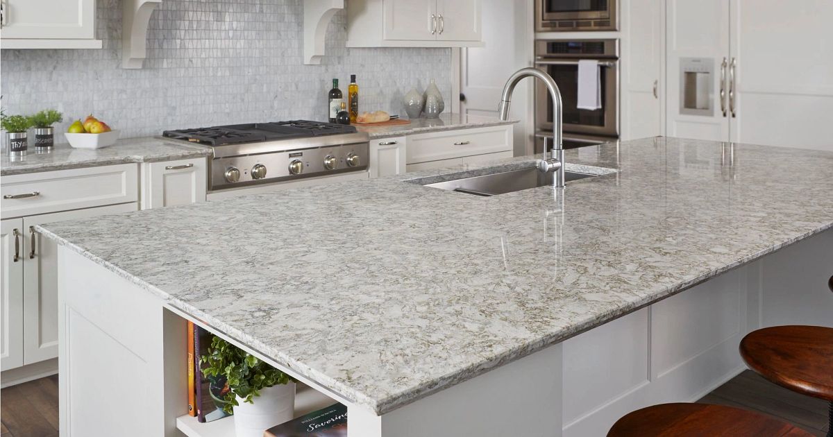 Cambria Vs Granite Countertops, Everest Quartz Countertop Home Depot