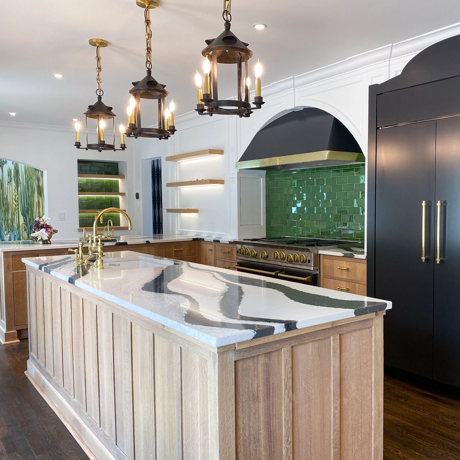 A picture containing indoor, kitchen, cabinet, window
Description automatically generated
