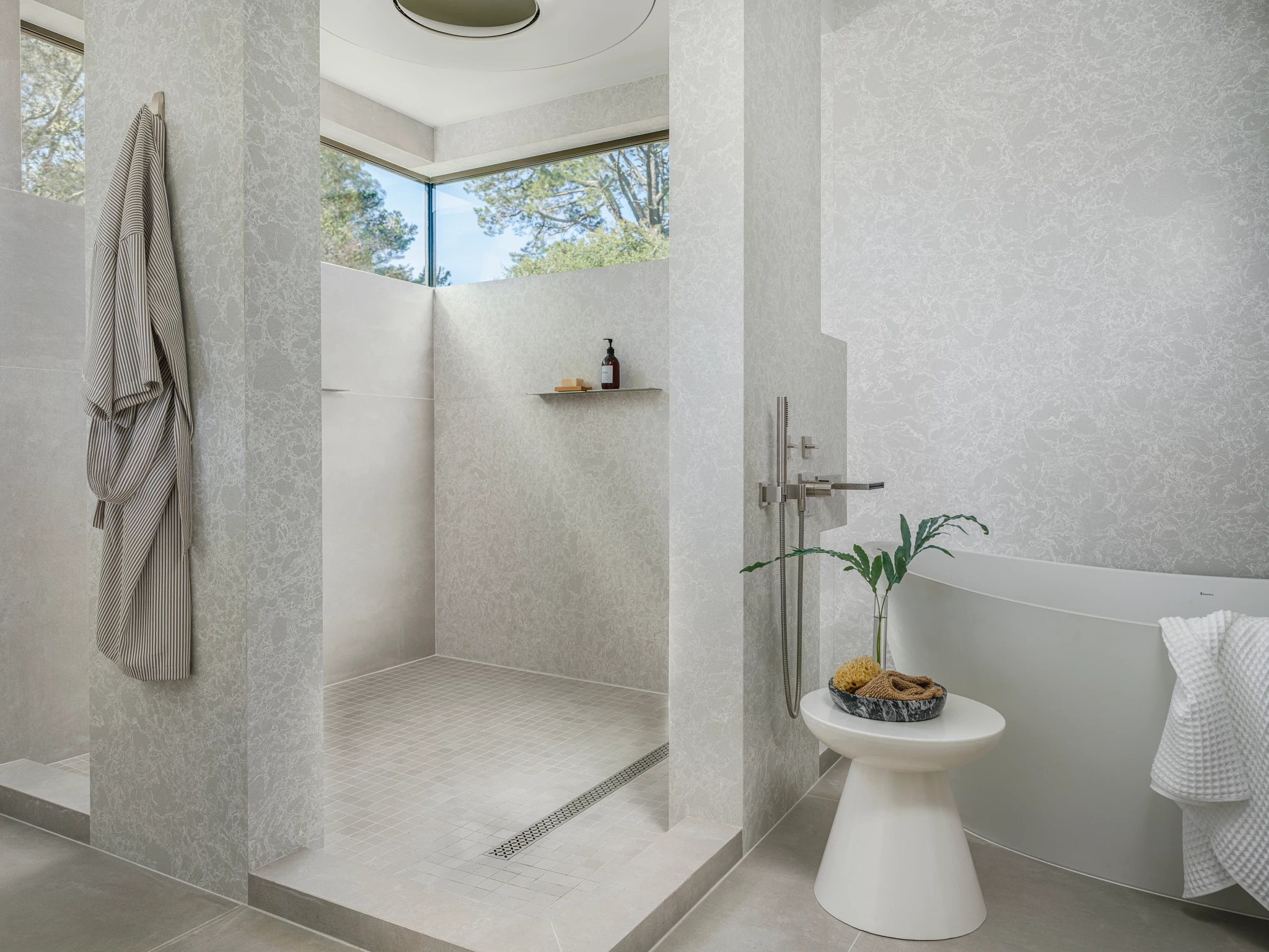 Showstopping Quartz Shower Walls | Cambria® Quartz Surfaces - Cambria ...
