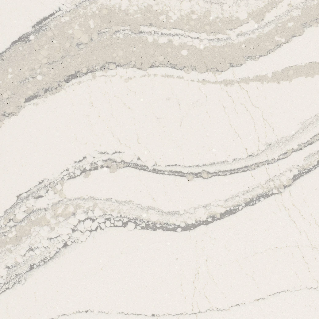a Cambria Quartz Brittanicca design detail slab