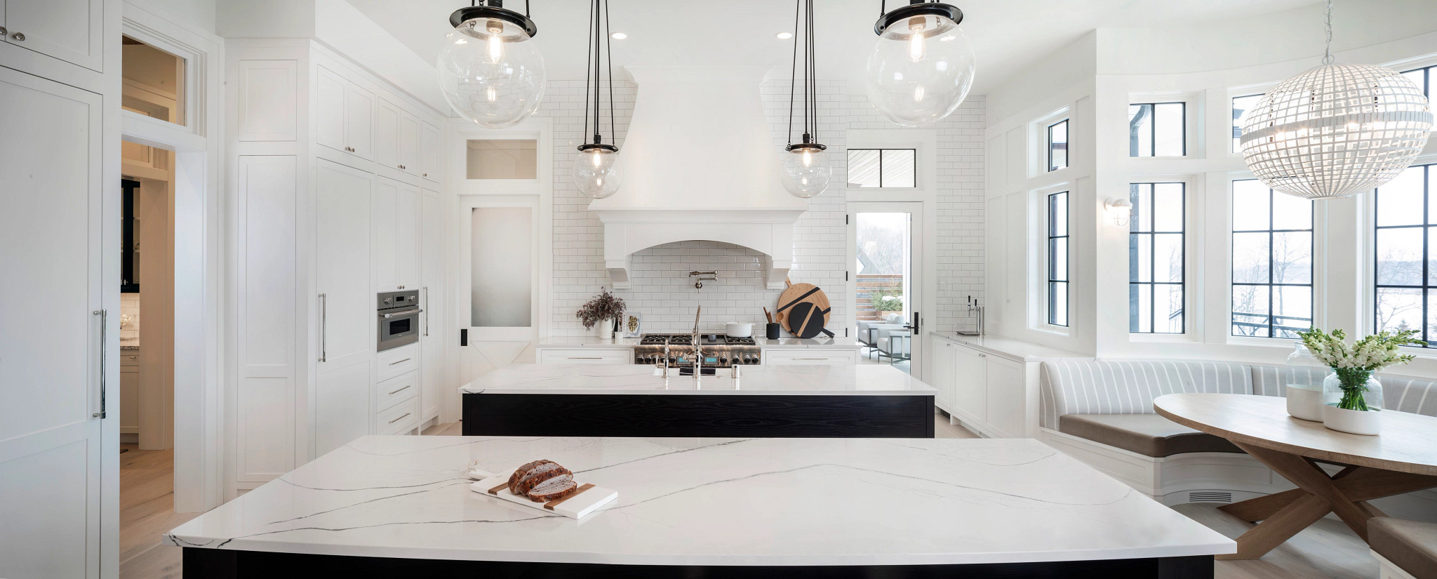 Check Out This Modern Farmhouse Design by Henri Interiors - Refine & Define  by Cambria