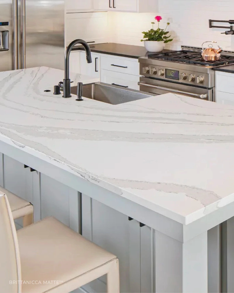 Cambria Matte® Quartz Surface Finish - Cambria® Quartz Surfaces