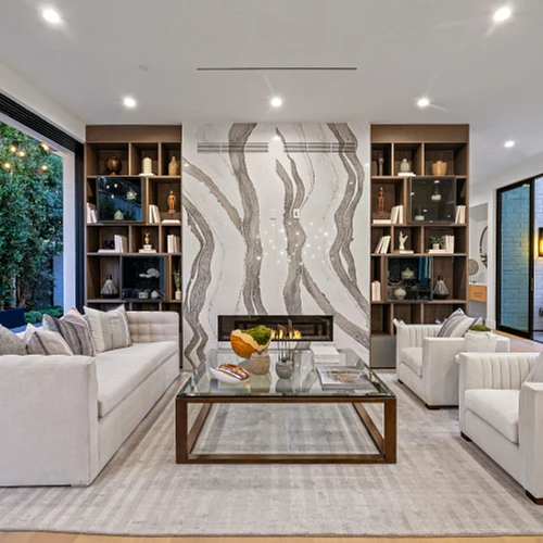 Cambria Quartz Fireplaces